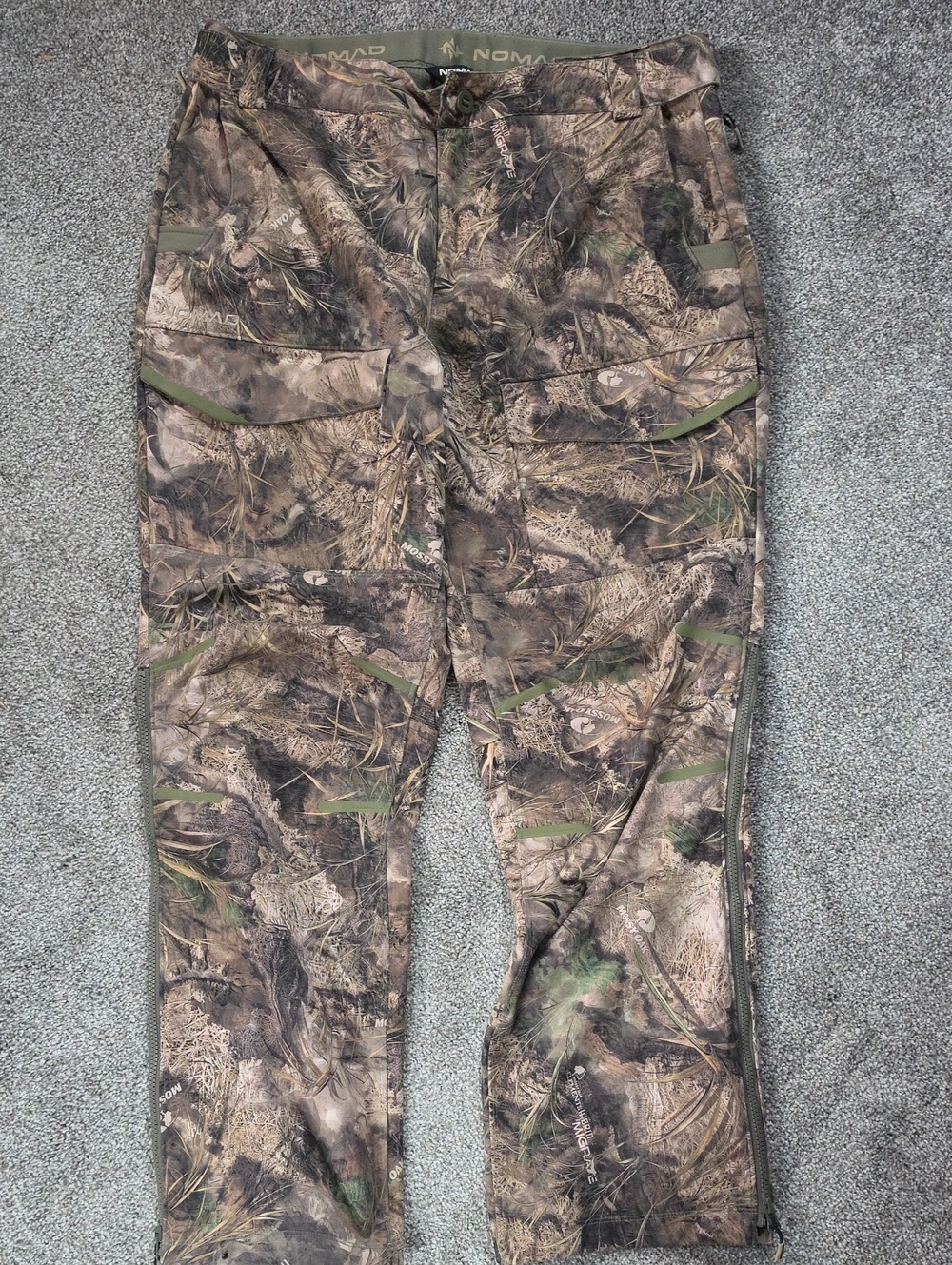 Nomad Men's Realtree Camouflage Cargo Pants - Brown/Green LINED